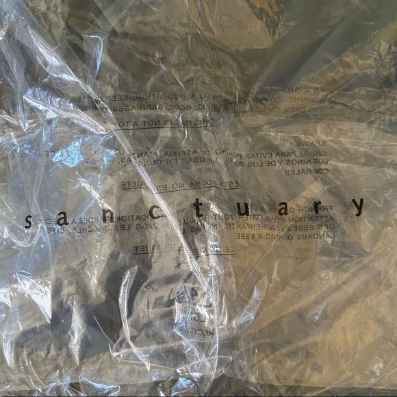 Sanctuary Olive Trench Drawstring Jacket M - Picture 14 of 14